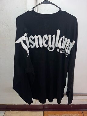 Disney-Land Resort Black Spirit Jersey Long Sleeve